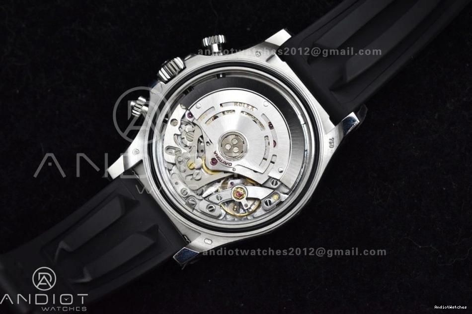 on Edition 116519 Daytona Contemporary Black Dial 768 Best Rubber Oysterflex Strap 1:1 Diamonds SA BTF 0108